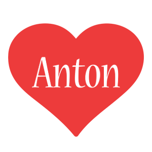 Anton love logo