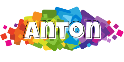 Anton pixels logo