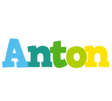 Anton rainbows logo
