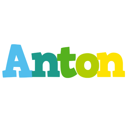 Anton rainbows logo