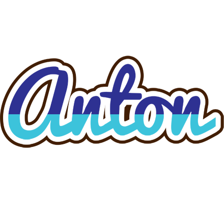 Anton raining logo