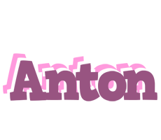 Anton relaxing logo