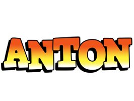 Anton sunset logo
