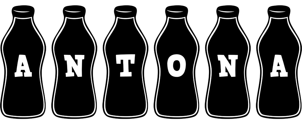 Antona bottle logo