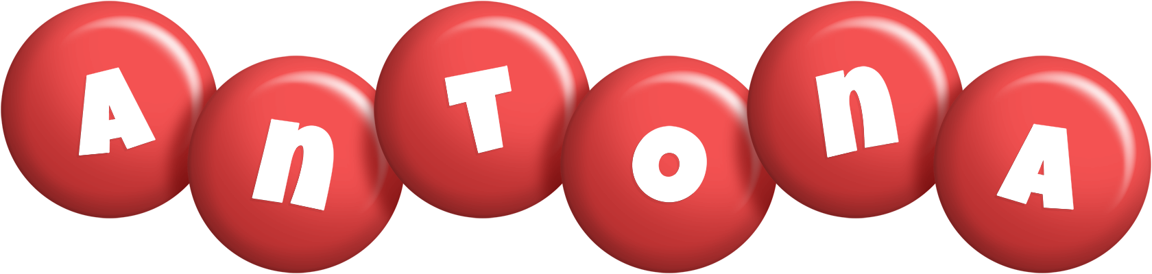 Antona candy-red logo
