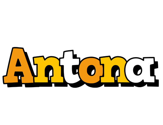 Antona cartoon logo