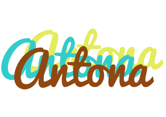 Antona cupcake logo