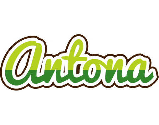 Antona golfing logo