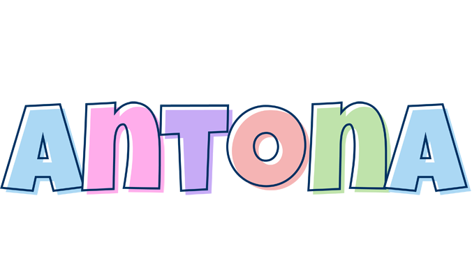 Antona pastel logo