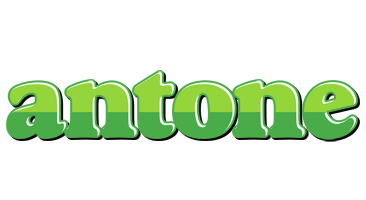 Antone apple logo