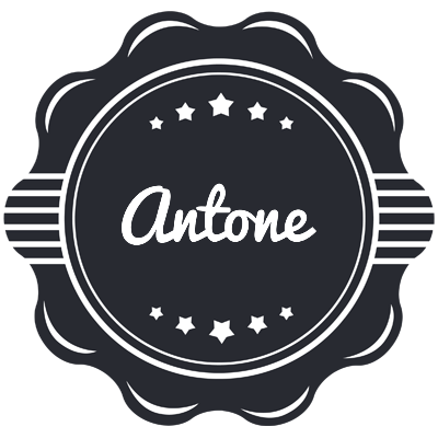 Antone badge logo