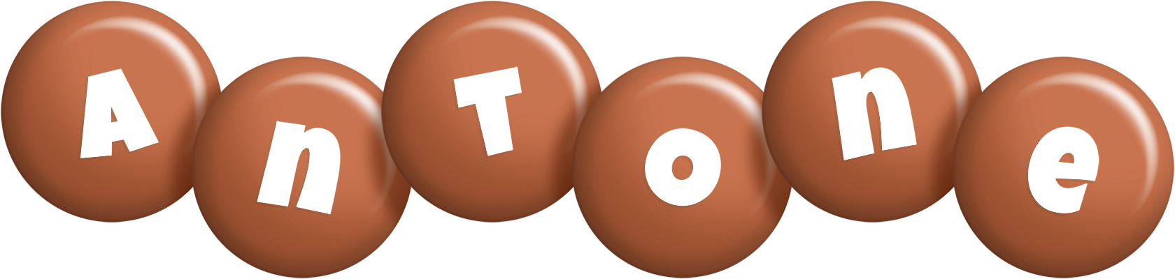 Antone candy-brown logo