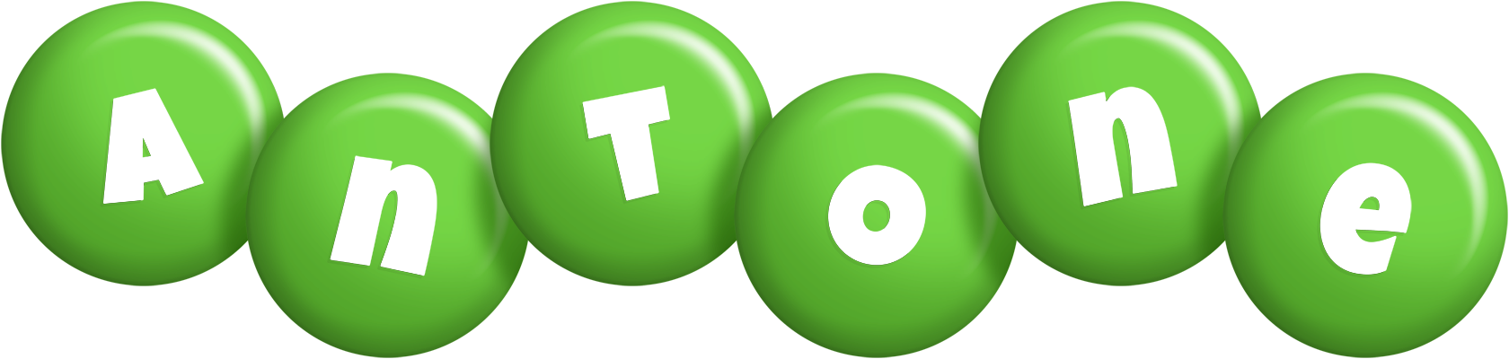 Antone candy-green logo