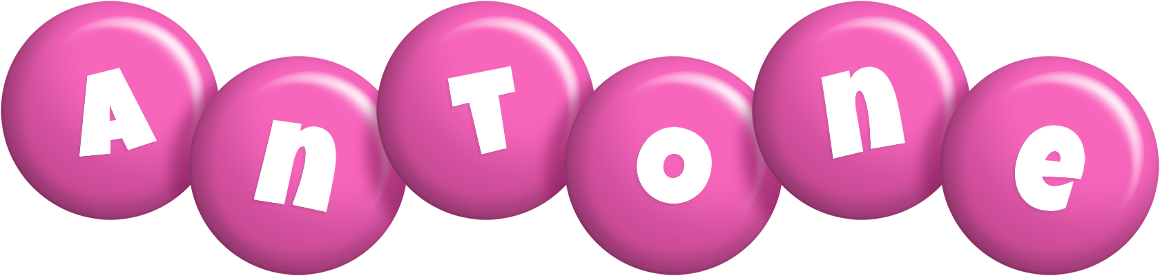 Antone candy-pink logo