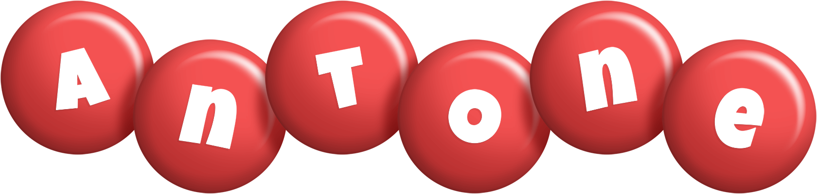 Antone candy-red logo