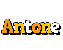 Antone cartoon logo