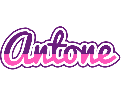 Antone cheerful logo