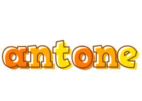 Antone desert logo