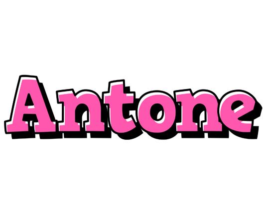 Antone girlish logo