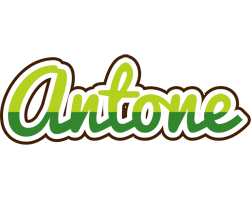 Antone golfing logo