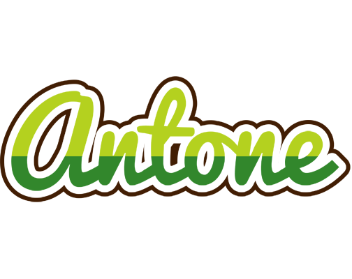 Antone golfing logo