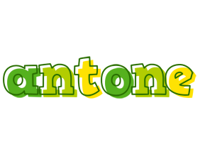 Antone juice logo