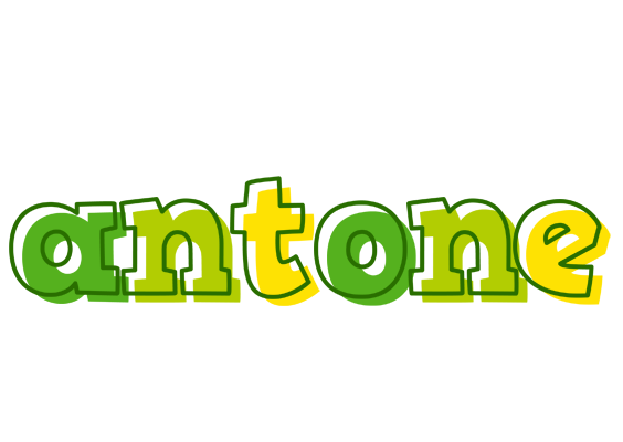 Antone juice logo