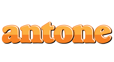 Antone orange logo