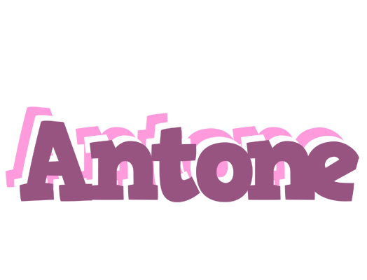 Antone relaxing logo