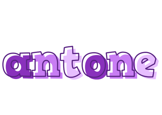 Antone sensual logo