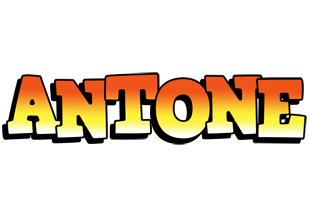 Antone sunset logo