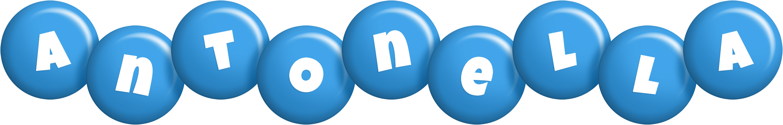 Antonella candy-blue logo