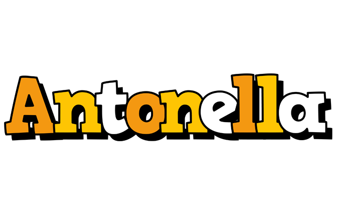 Antonella cartoon logo
