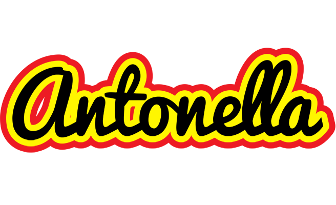 Antonella flaming logo