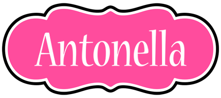 Antonella invitation logo