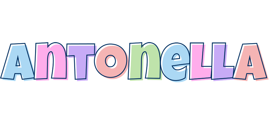 Antonella pastel logo