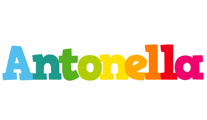 Antonella rainbows logo