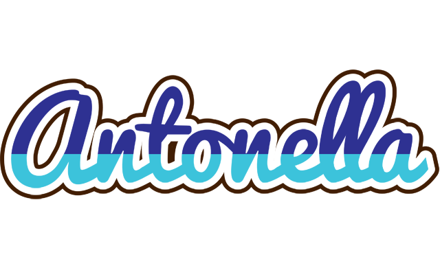 Antonella raining logo
