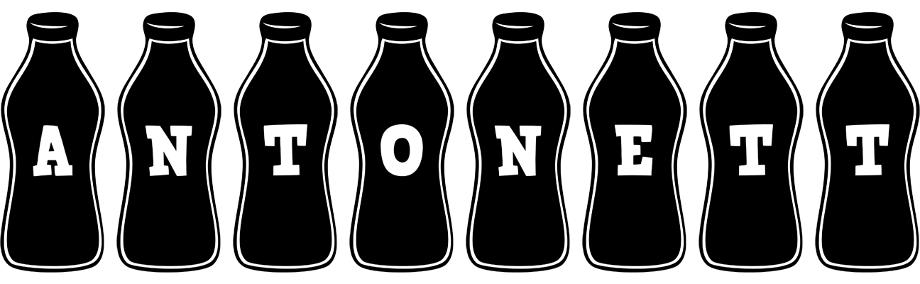 Antonett bottle logo