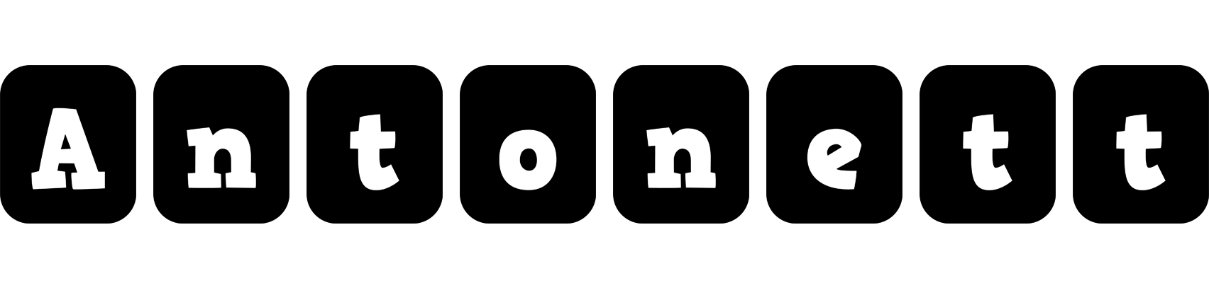 Antonett box logo