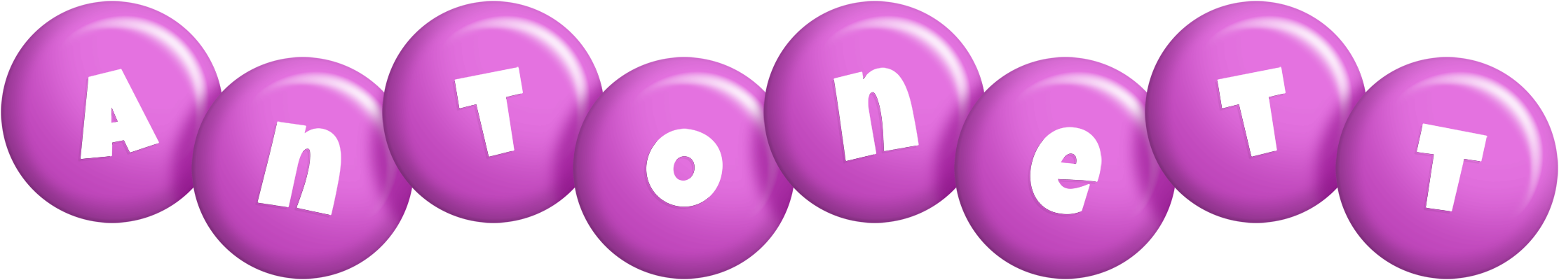 Antonett candy-purple logo