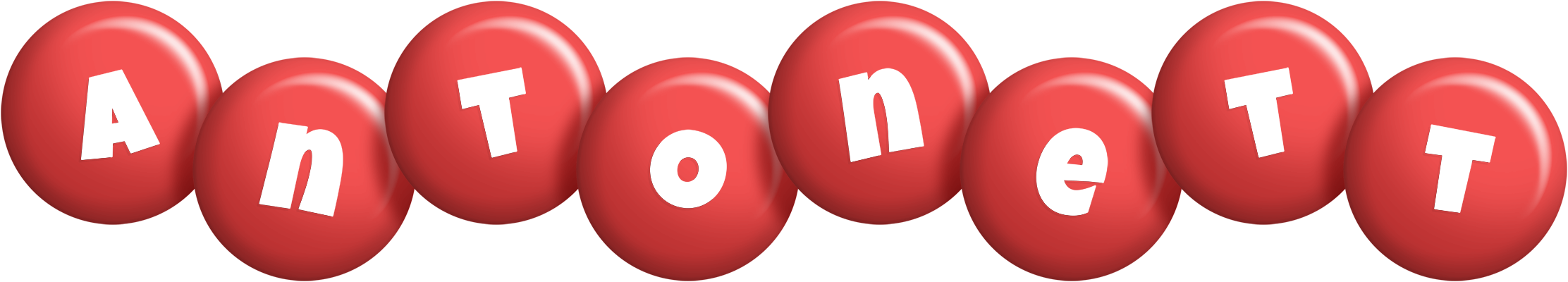 Antonett candy-red logo
