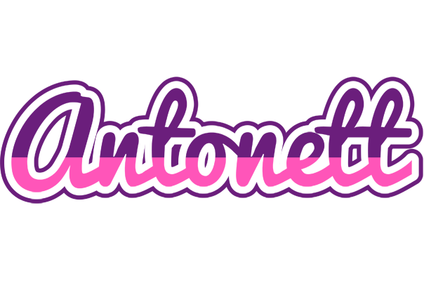 Antonett cheerful logo