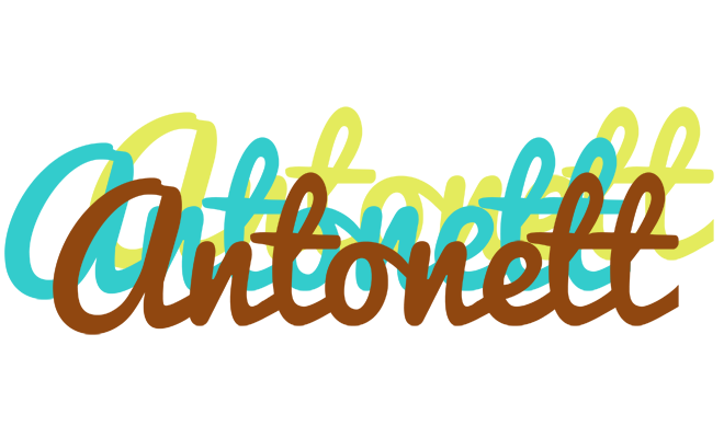 Antonett cupcake logo