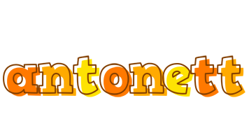 Antonett desert logo