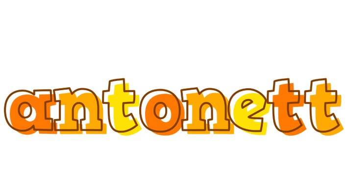 Antonett desert logo