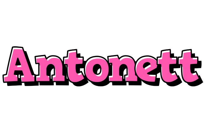 Antonett girlish logo