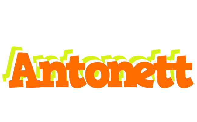 Antonett healthy logo