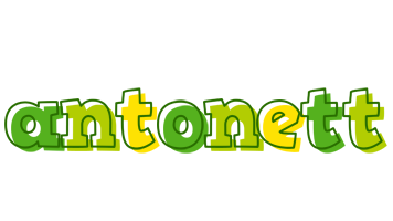 Antonett juice logo