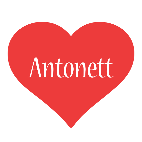 Antonett love logo